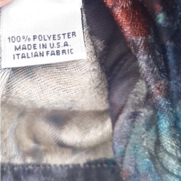 Bryn Walker Fran Tie Dye Velvet Top S - Picture 4 of 10